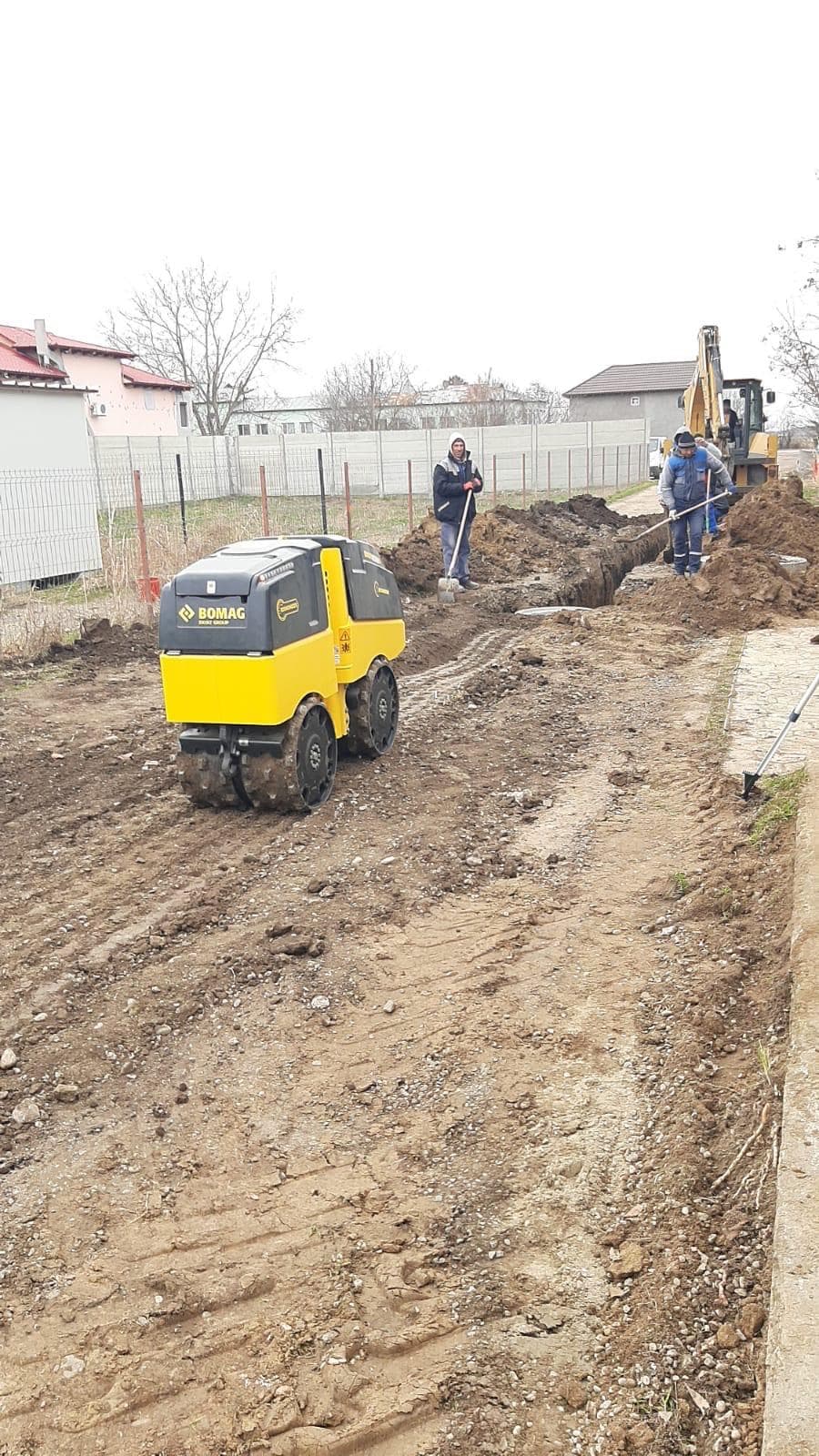 Größeres Erdarbeiten-Projekt mit BOMAG – Alin & Neli